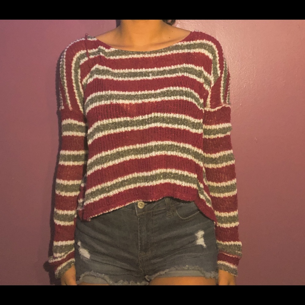 striped sweater